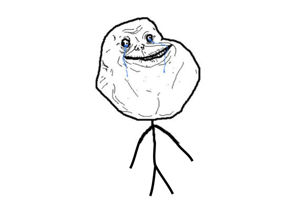 The original Forever Alone character